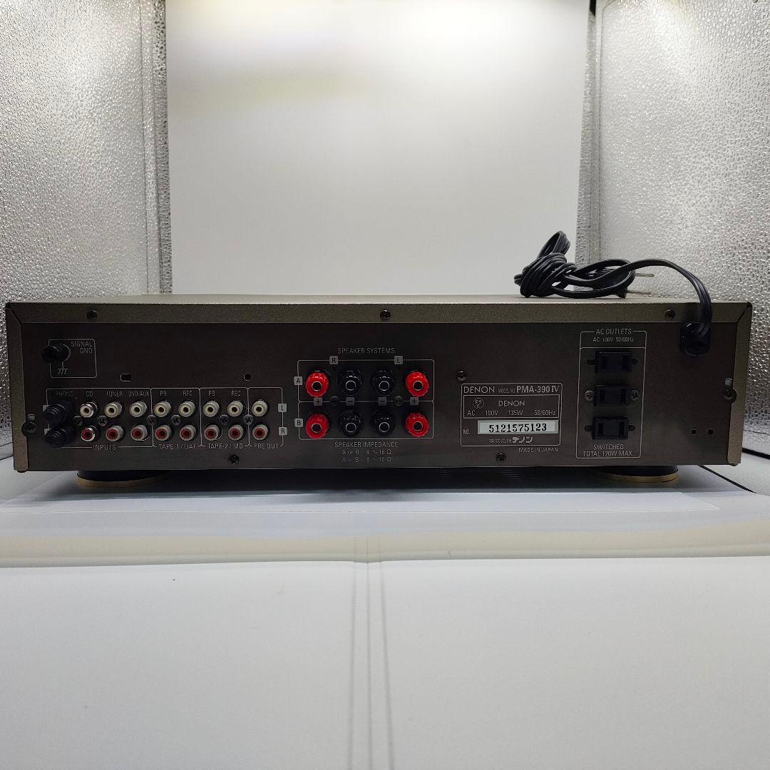 デノン　 プリメインアンプ PMA-390 IV 動作確認済み。