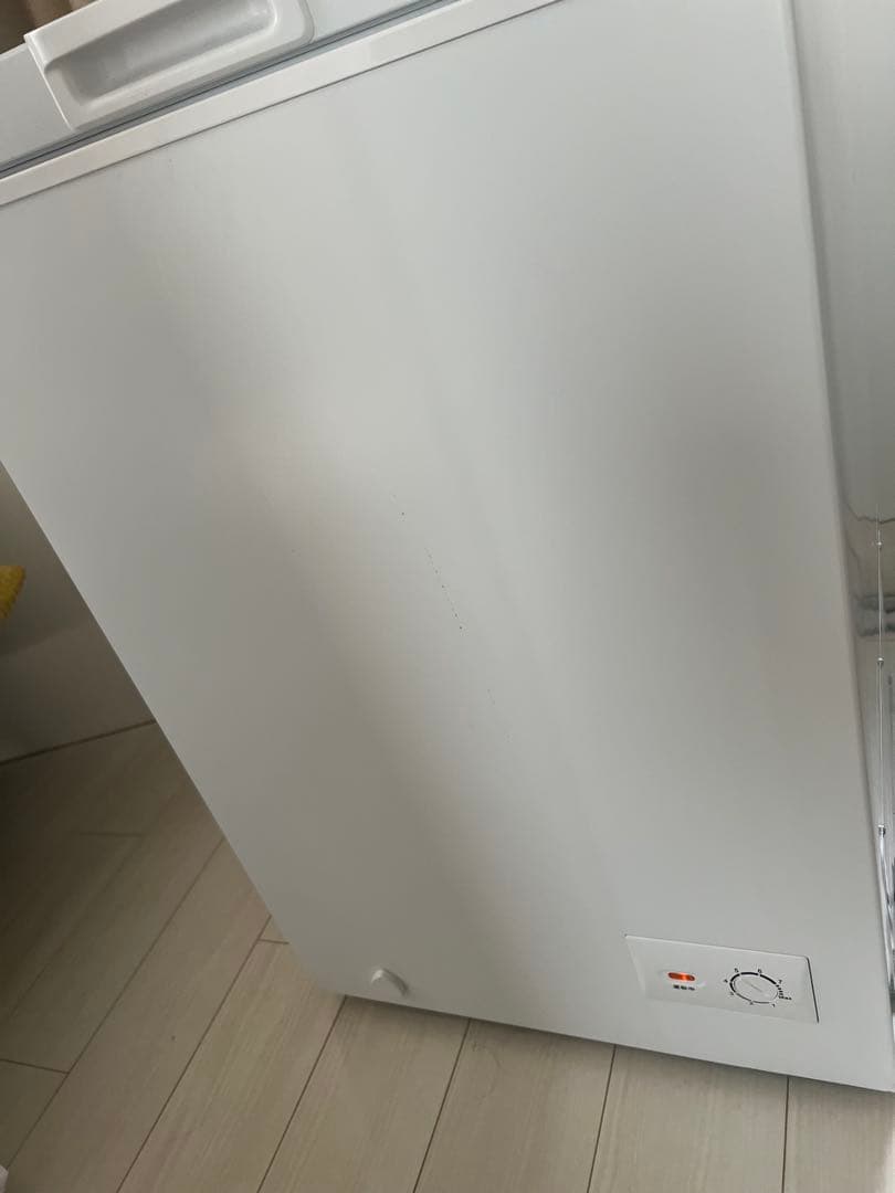 【たのメル便】MAXZEN 冷凍庫 100L ホワイト