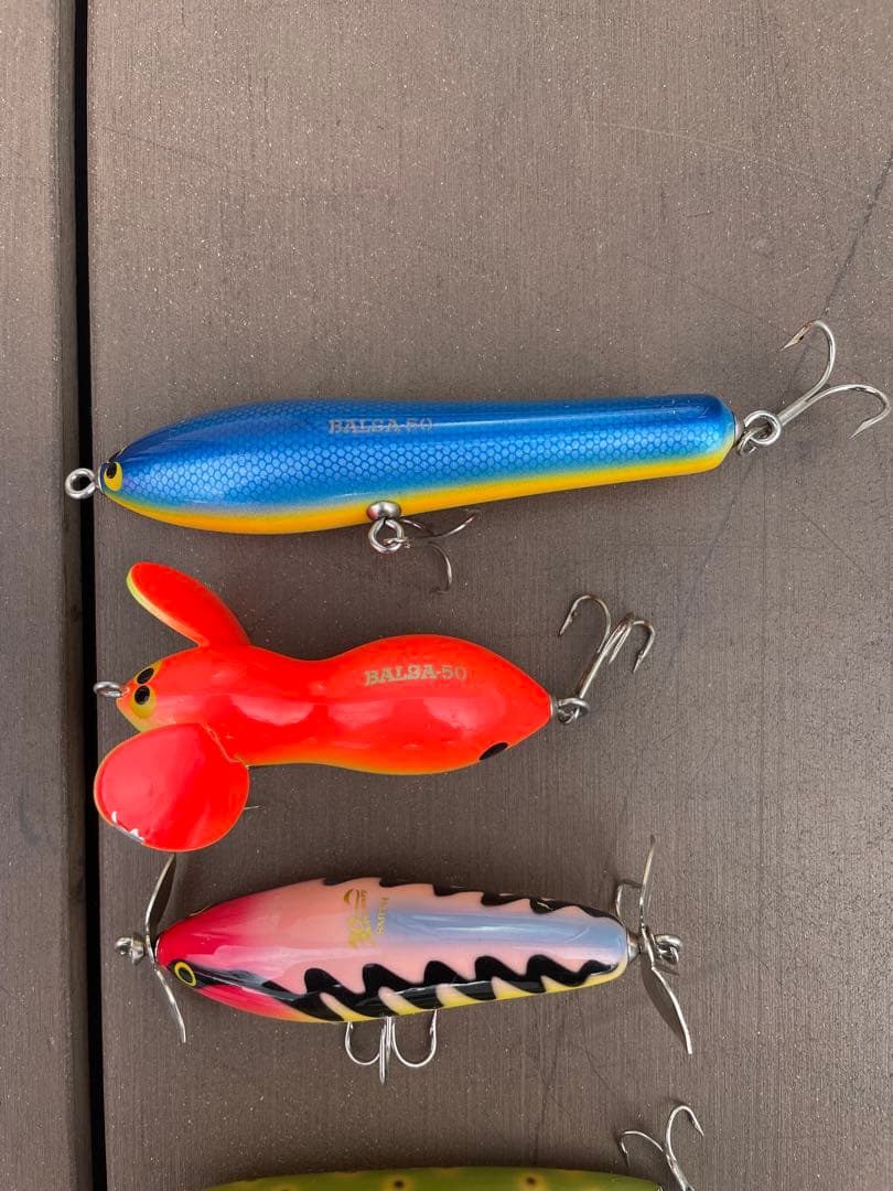 トップウォーター ルアー 7個セット ズイール　ルアー94個　 アマゾンボックス