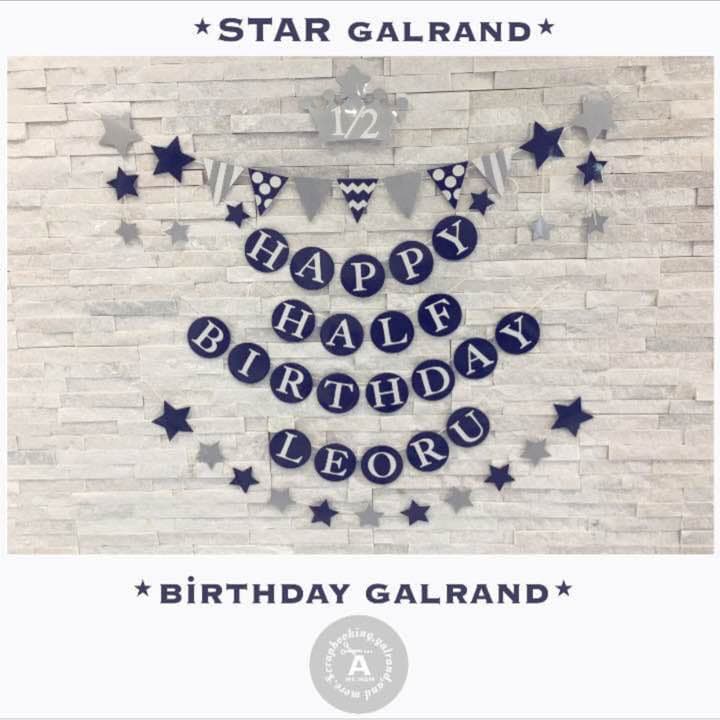 HYL Shop様✩⋆確認専用ページ ハーフバースデーガーランド（ネーム含む）