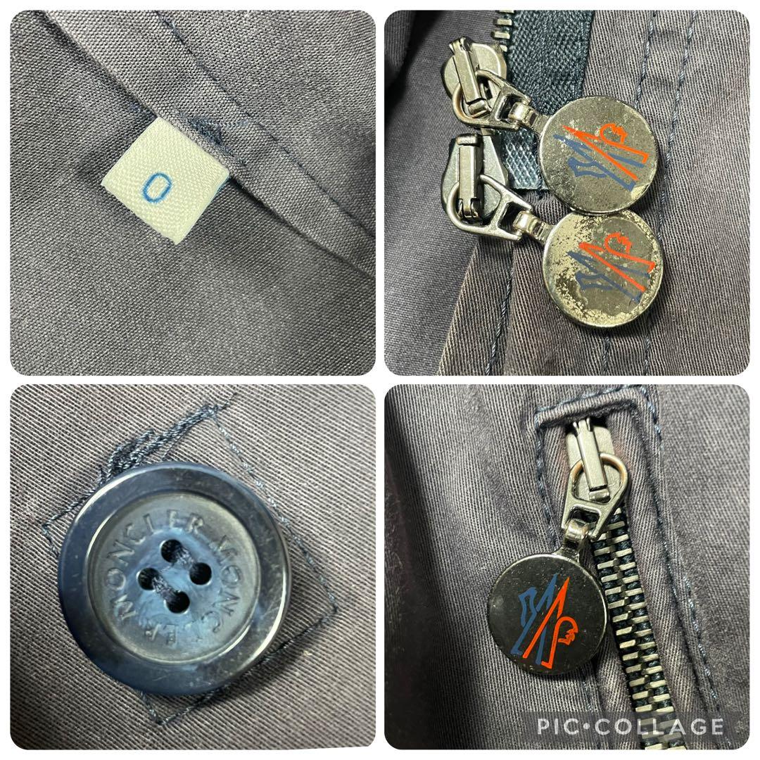 モンクレール★ポンチョナス　CHAR　ドルマンスリーブ　コットン　ネイビー　０