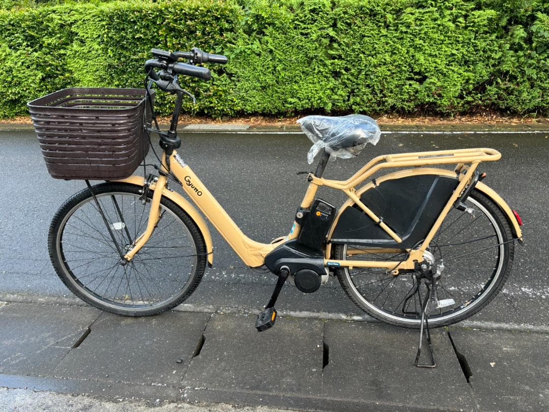 パナソニック ギュット・アニーズ・DX 26型 電動自転車 デザートイエロー