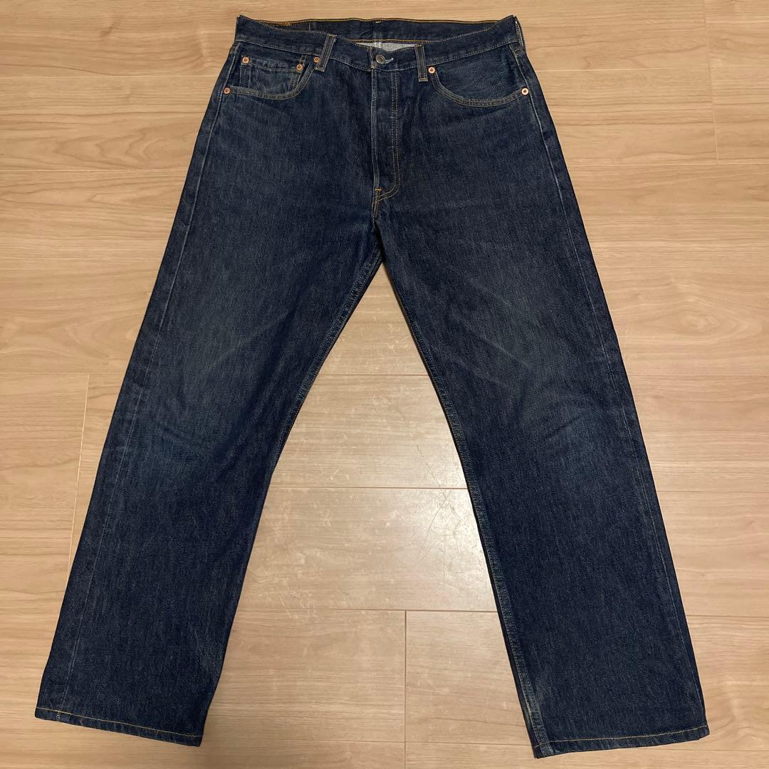 【良品】濃紺 LEVI'S 501 93 米国製 最終モデル W34 x L32