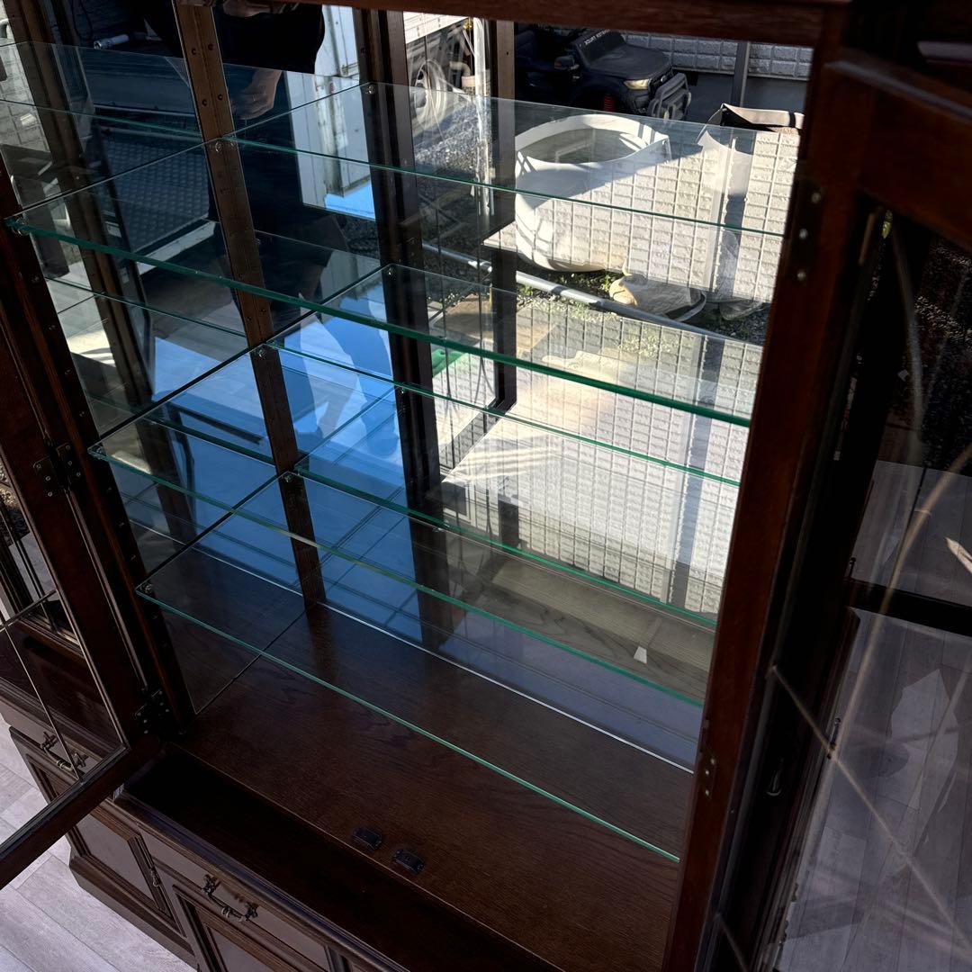 domani ドマーニ　クイーンズライフ　飾り棚　照明付き