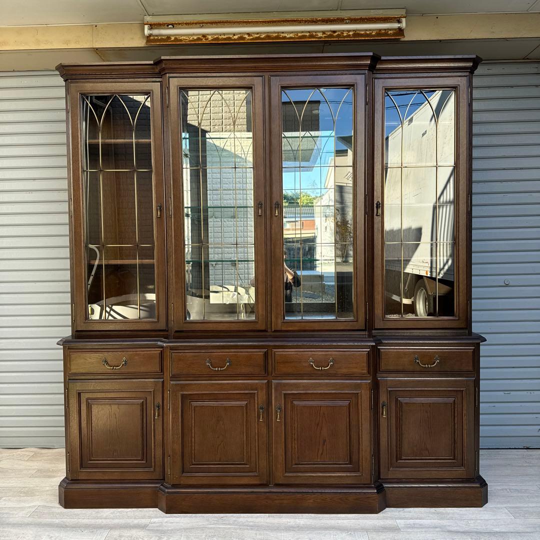 domani ドマーニ　クイーンズライフ　飾り棚　照明付き