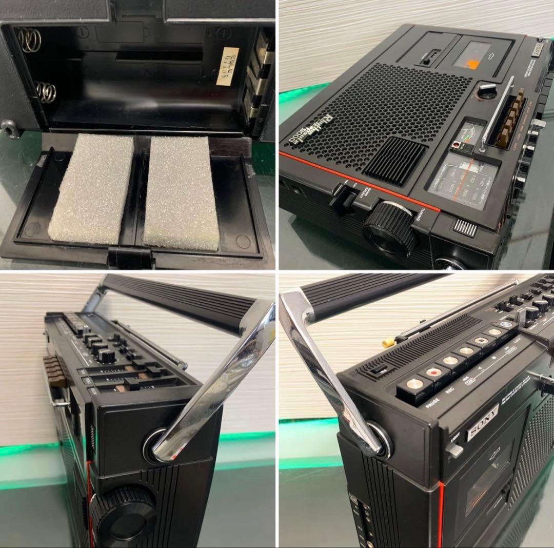 動作品SONY ソニー ラジカセ CF-9000 リズムカプセルメンテナンス済み