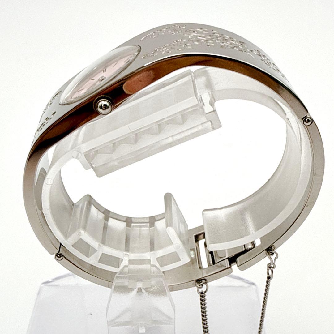 希少✨ Vivienne Westwood バングル ウォッチ ピンク トワレ柄