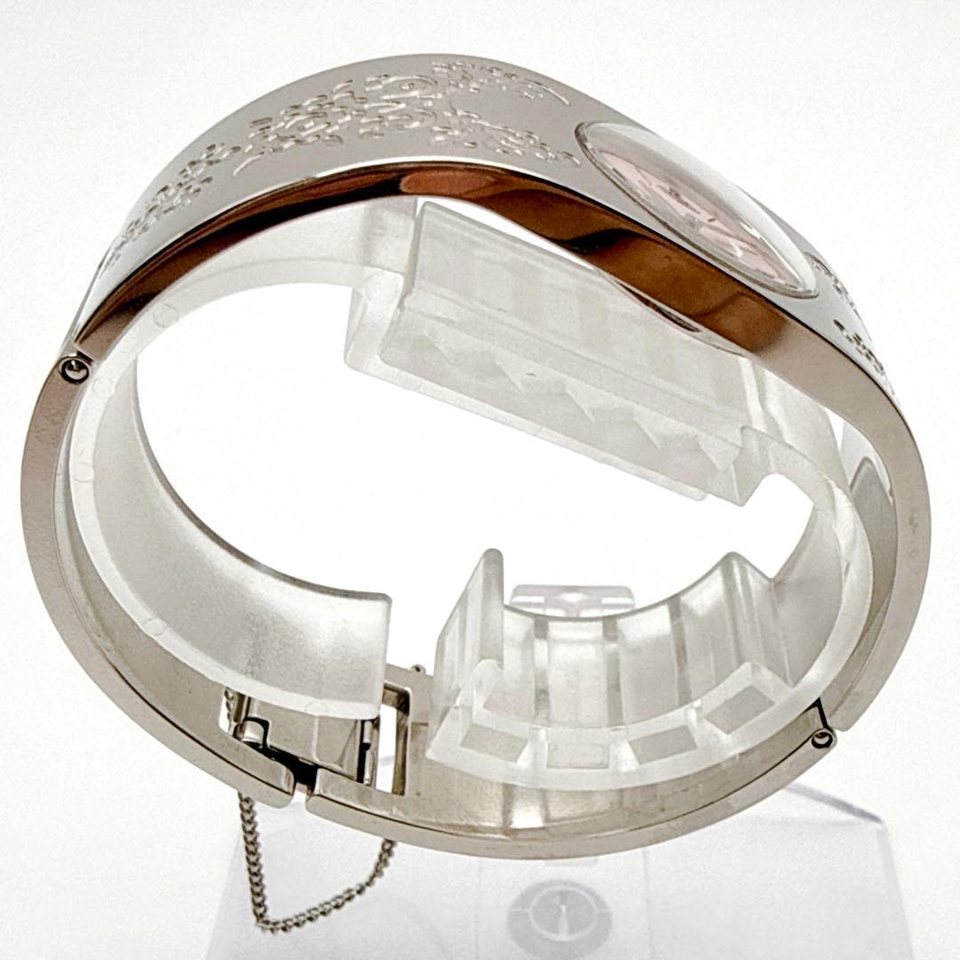 希少✨ Vivienne Westwood バングル ウォッチ ピンク トワレ柄