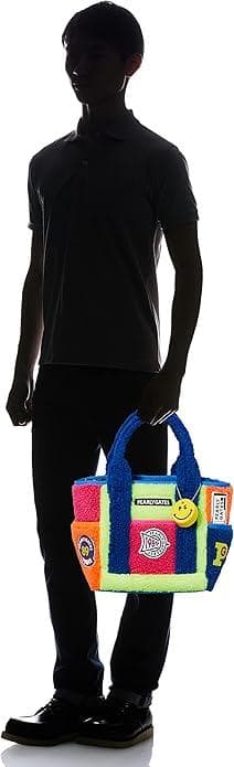 新品★パーリーゲイツ★カートバッグ★ボアフリース★ゴルフラウンド★マルチカラー