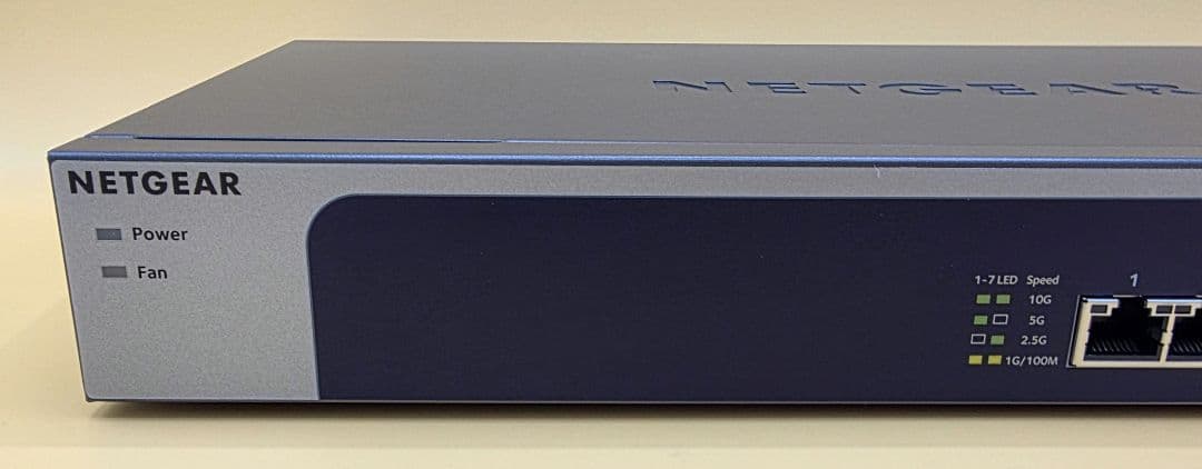 NETGEAR XS508M-100AJS 10G対応スイッチングハブ