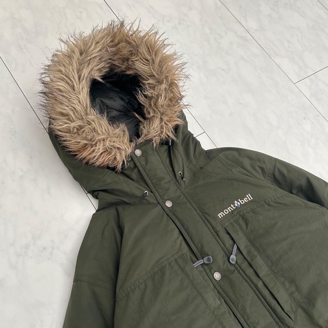 【大人気モデル】mont-bell ローガンダウンパーカ　ダウン90% ファー