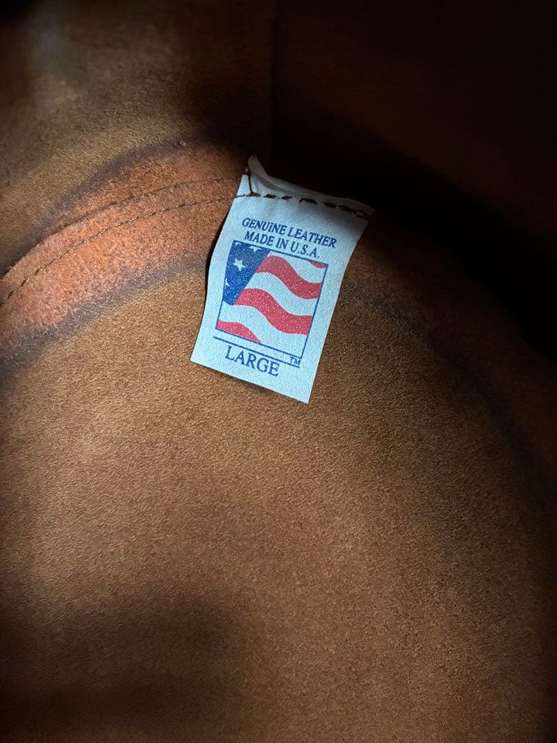 アメリカ製　カウボーイハット　レザー