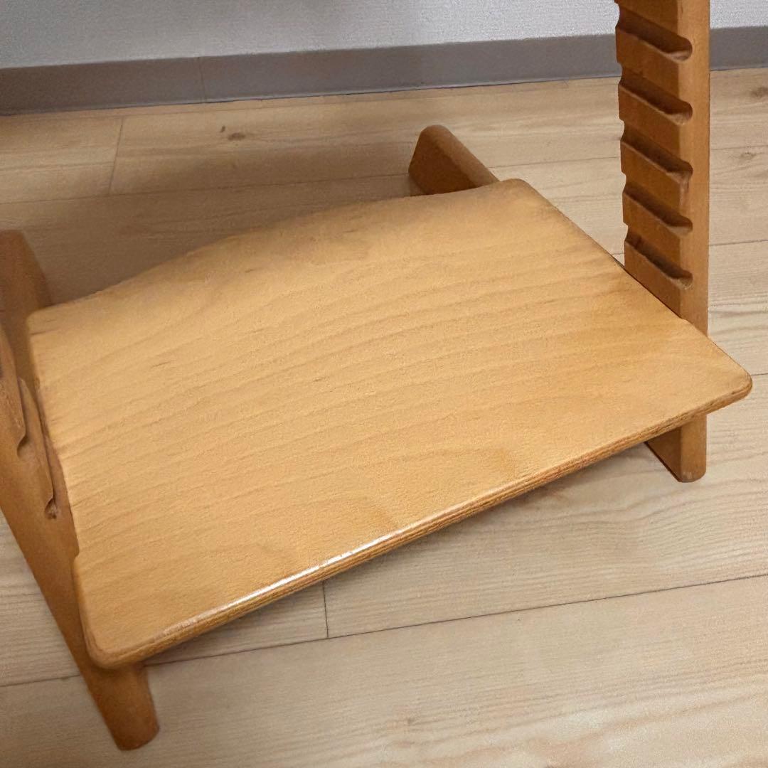 ベビーセット付き！　ストッケ　トリップ トラップ　ベビーチェア　ナチュラル