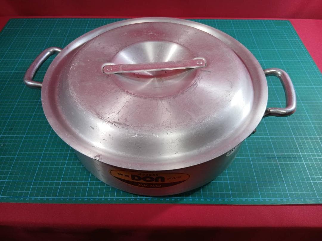 DON AKAOアルミ寸胴鍋 AS3905 36cm