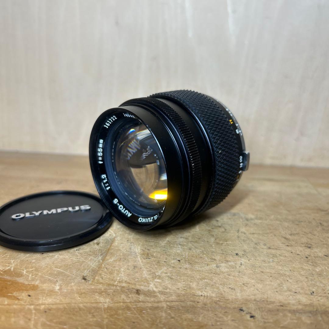 OLYMPUS G.ZUIKO AUTO-S 55mm F1.2 完動極美品
