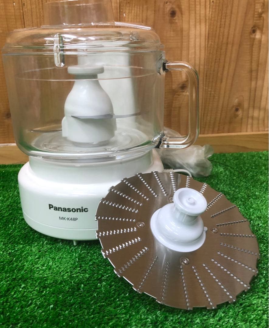 Panasonic MK-K48P-W フードプロセッサー ホワイト