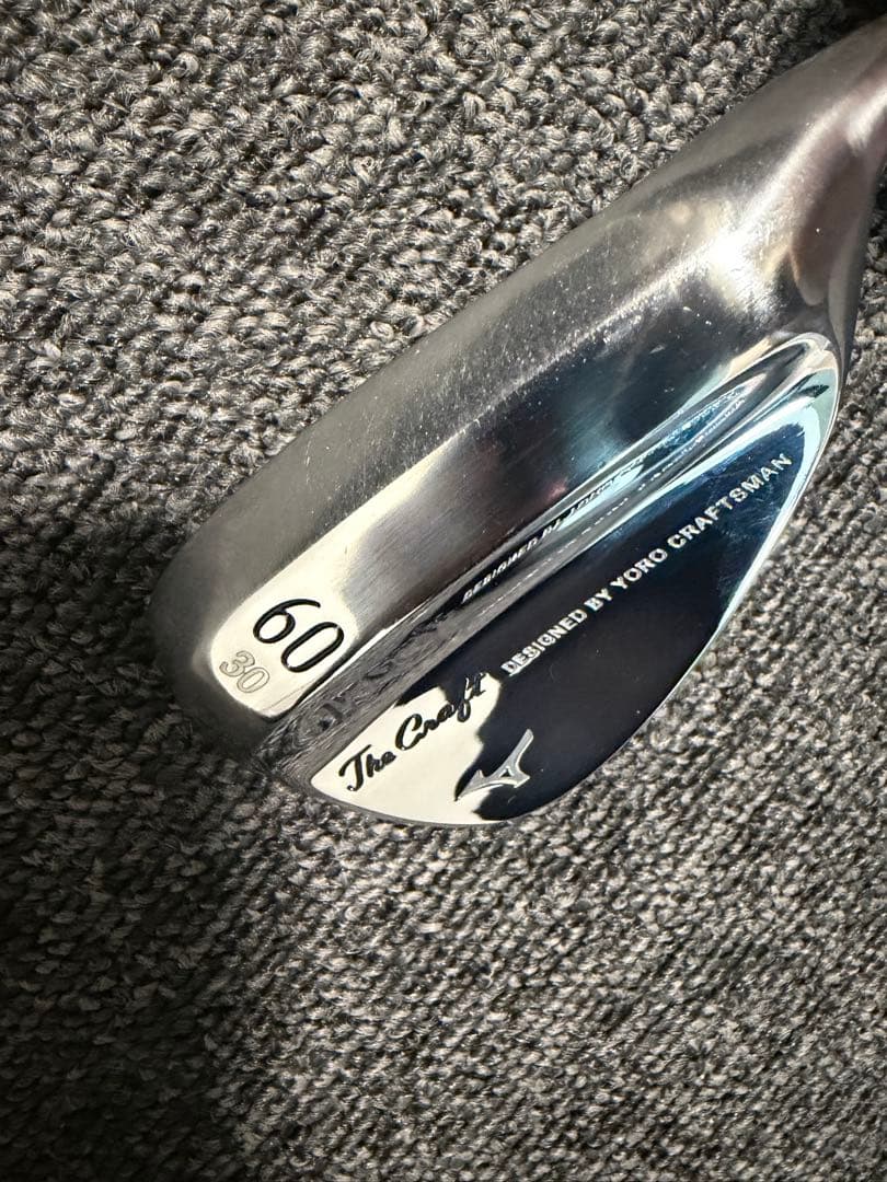 ミズノ　ザ　クラフトウェッジ　60° ヘッドのみ