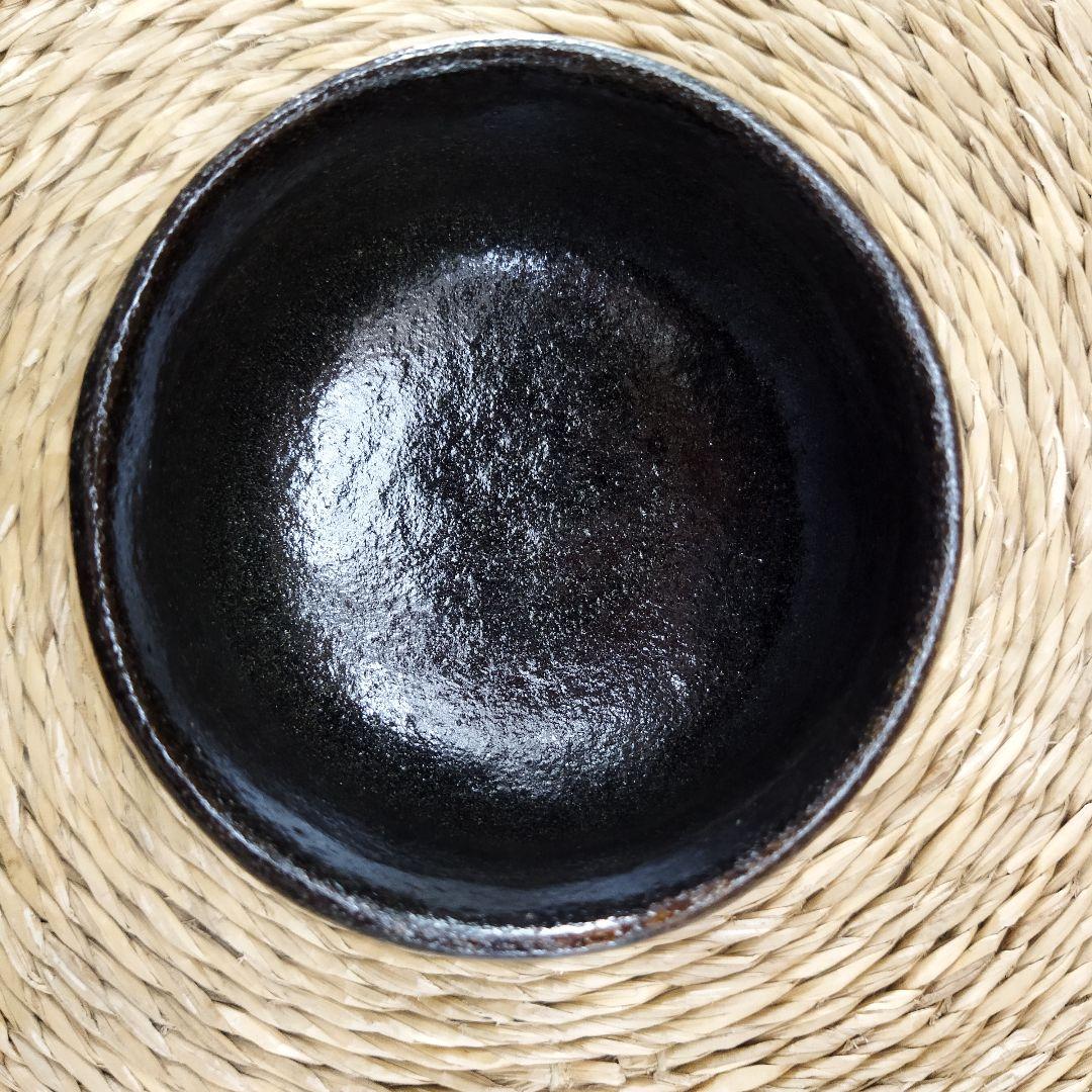 初代　中村道年　黒楽茶碗