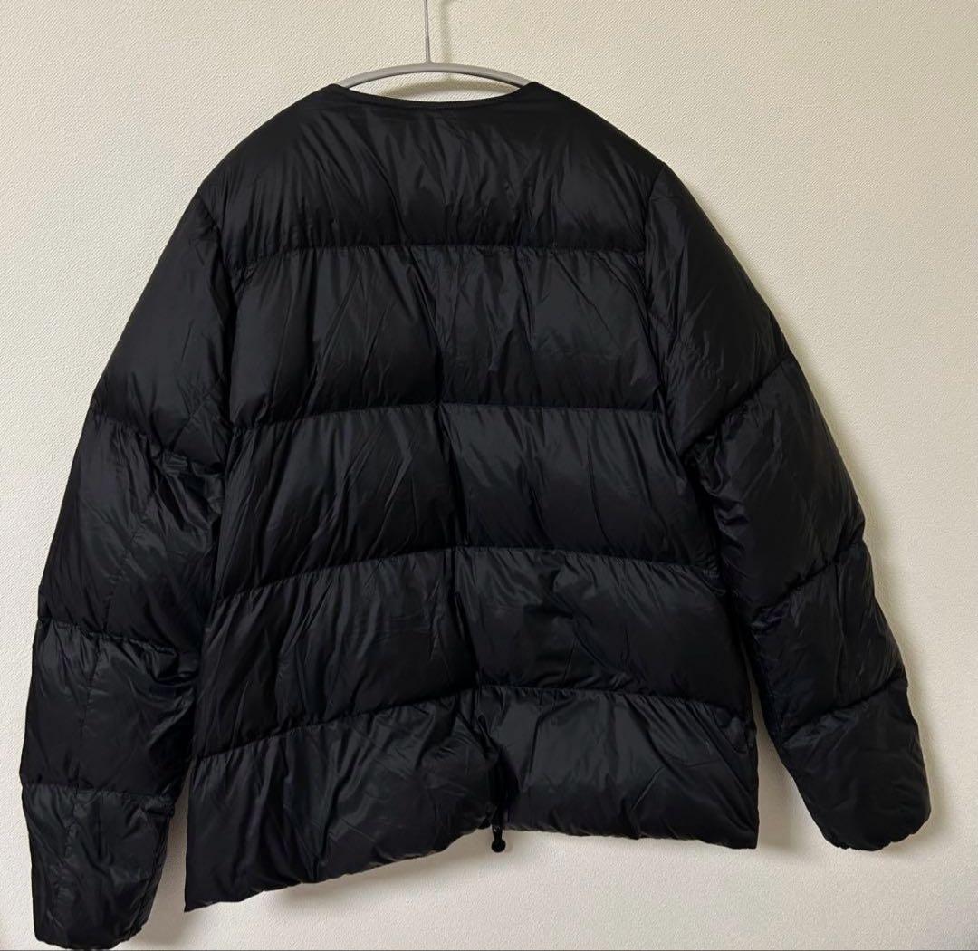 Pyrenex ピレネックス　別注VIGO ノーカラー ダウンジャケット　S 黒