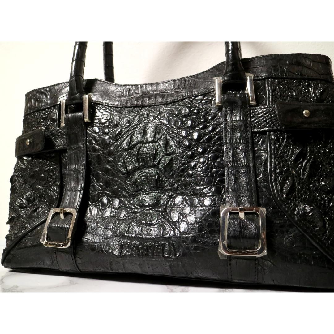 超美品　FINDIG　カイマンワニ革　高級品　定価15万円