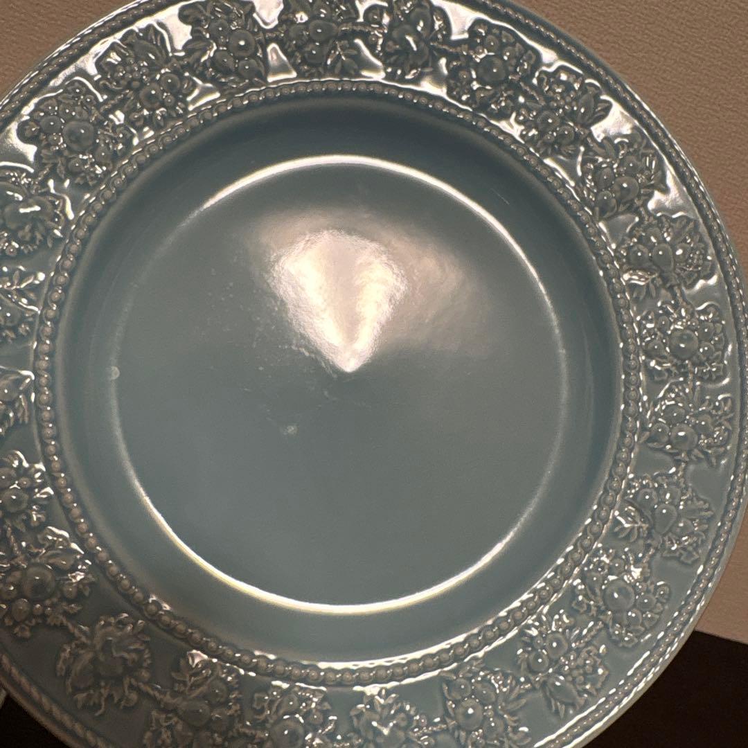 ウェッジウッド　フェスティビティー　ブルー　ディナープレート　27cm