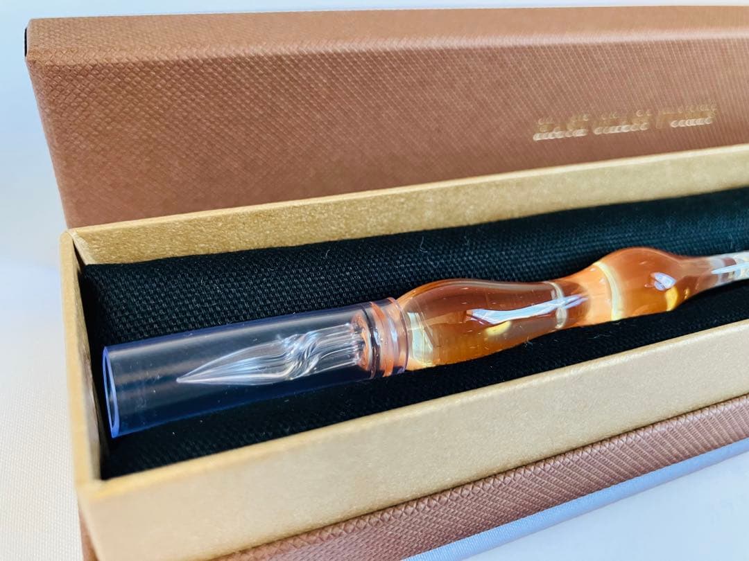 HASE 硝子工房　京都 蔦屋限定 灯り 京の夕 2025　限定品 ガラスペン