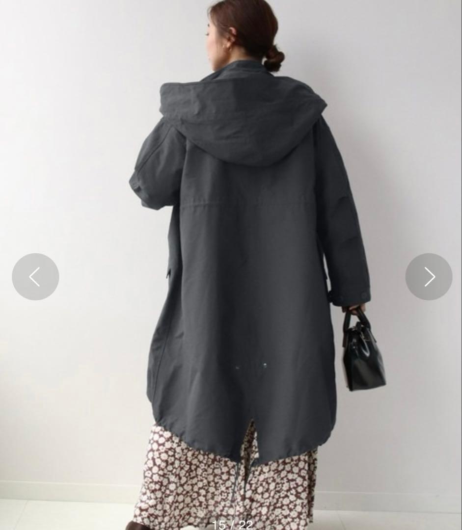 JOURNAL STANDARD relume モッズコート ブラック