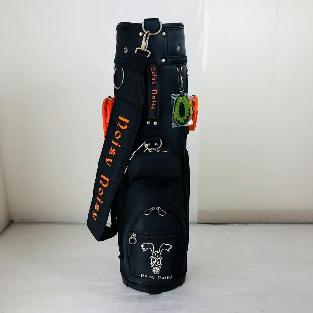 ミエコウエサコ noisy x2 ブラック キャディバッグ ゴルフバッグ