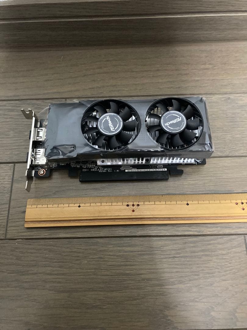 ASRock Radeon RX550 4GB Low Profile グラボ