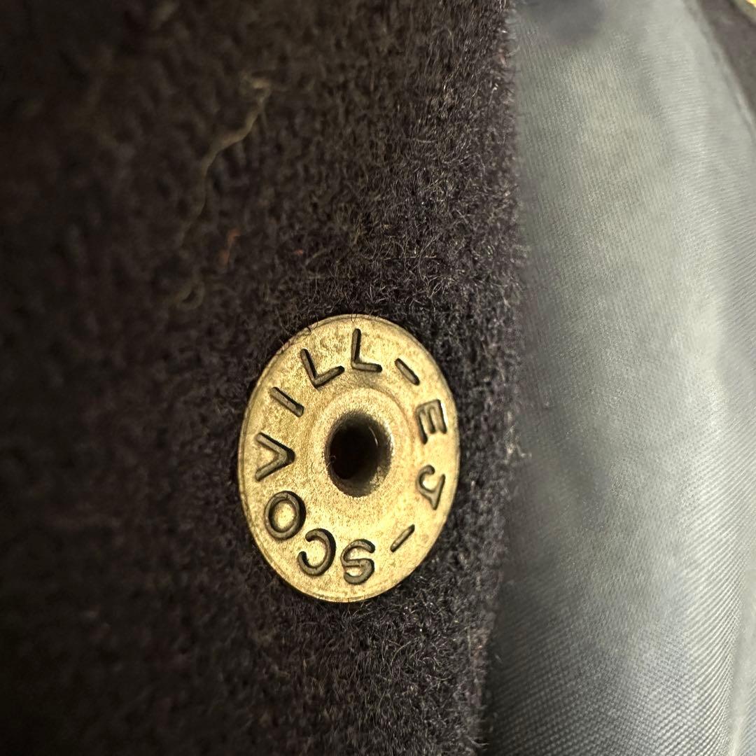 80s McGREGOR マックレガー ウール スタジャン タツノオトシゴ刺繍