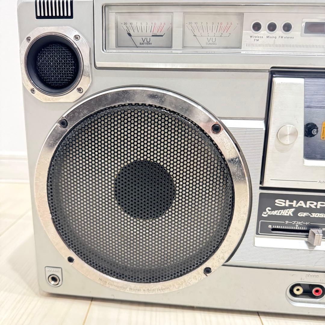 【希少】 SHARP シャープ　GF-305ST ラジカセ　動作確認済み