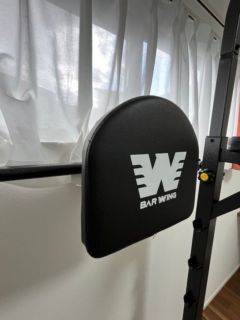 ぶら下がり健康器 BARWING 高さ調整3Dパット 懸垂　チンニングマシン