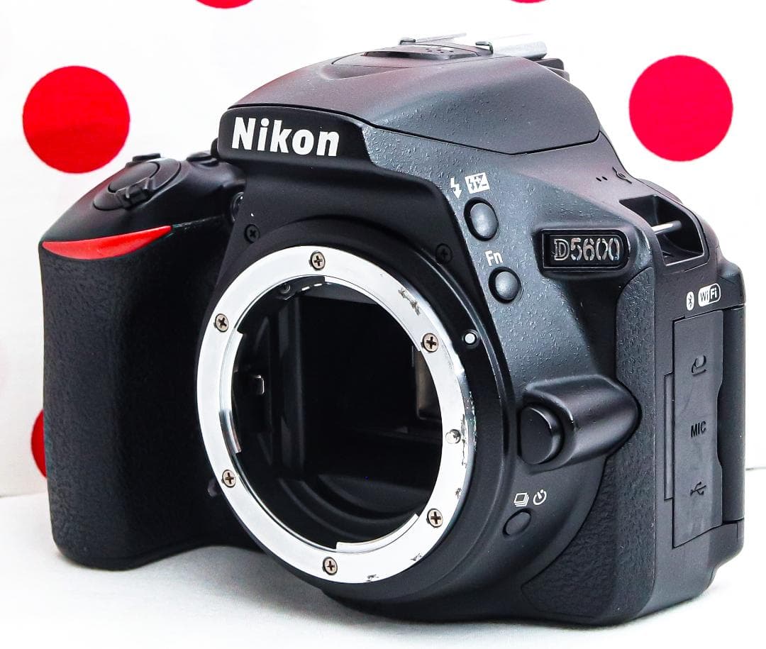 Nikon D5600❤高画質・高性能・軽量❤Wi-Fi搭載❤ダブルレンズセット