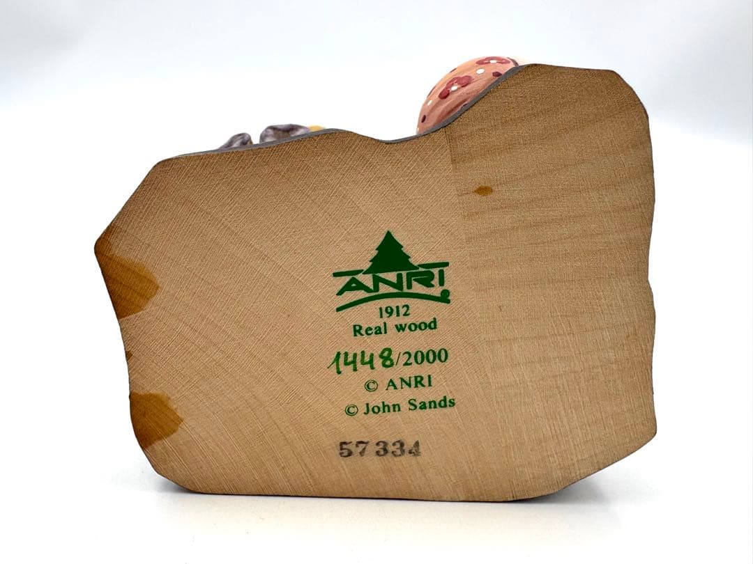 希少　ANRIアンリ　サラ・ケイ【Let’s Play】木彫り人形約16.5cm