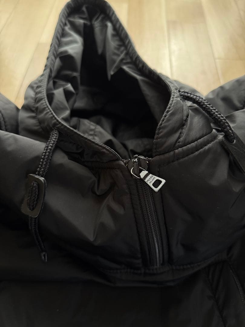 PRADA ハーフジップ　ナイロン　ブルゾン