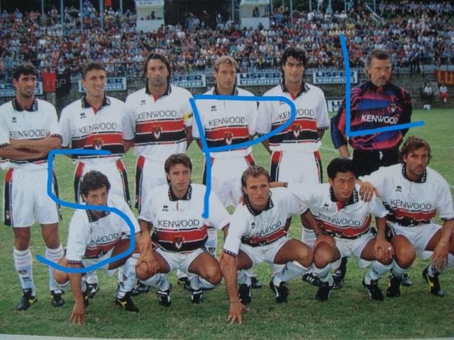 イタリア ジェノア サッカー ユニフォーム 三浦知良 所属 新品