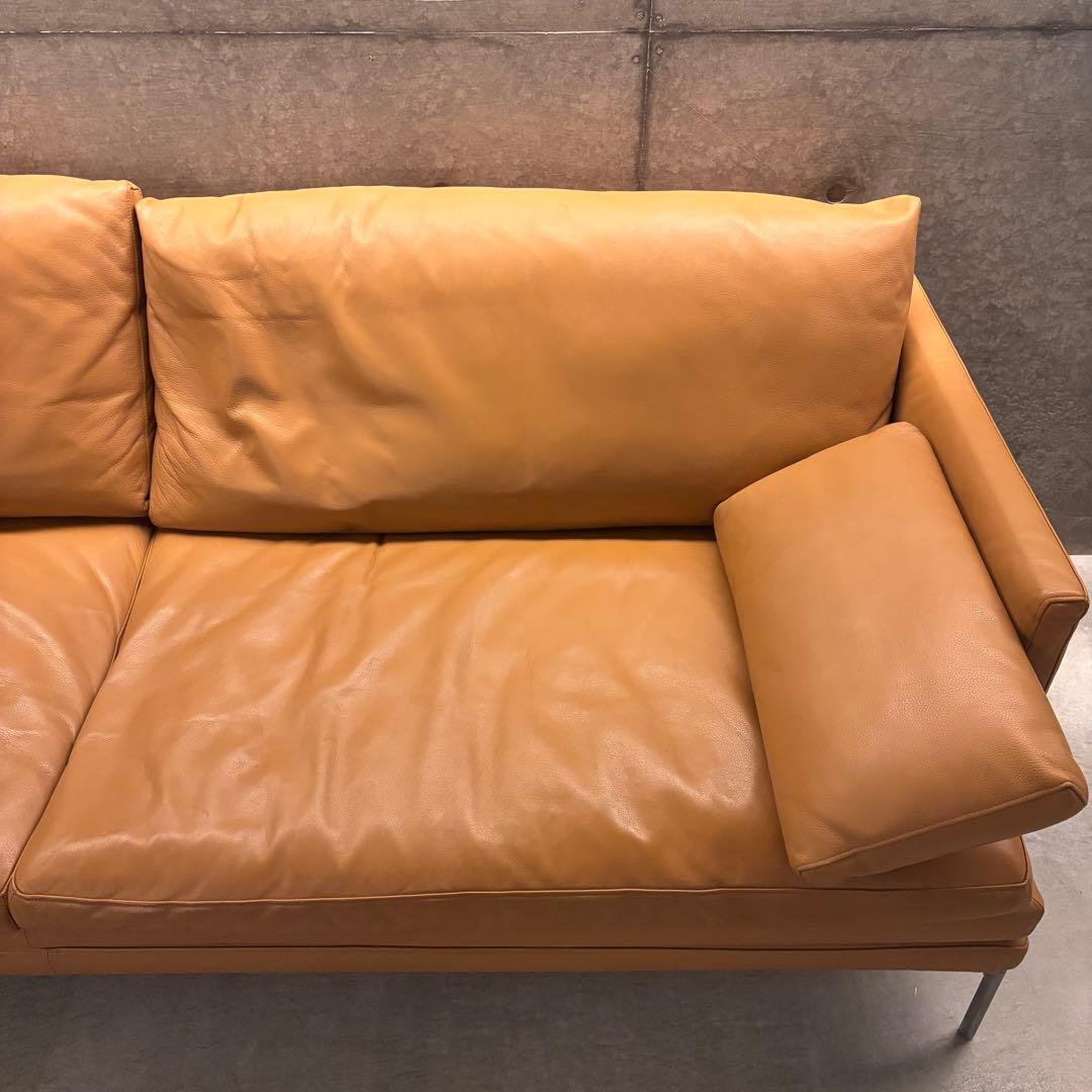 ZANOTTA WILLIAM ザノッタ ウィリアム　3人掛けレザーソファ