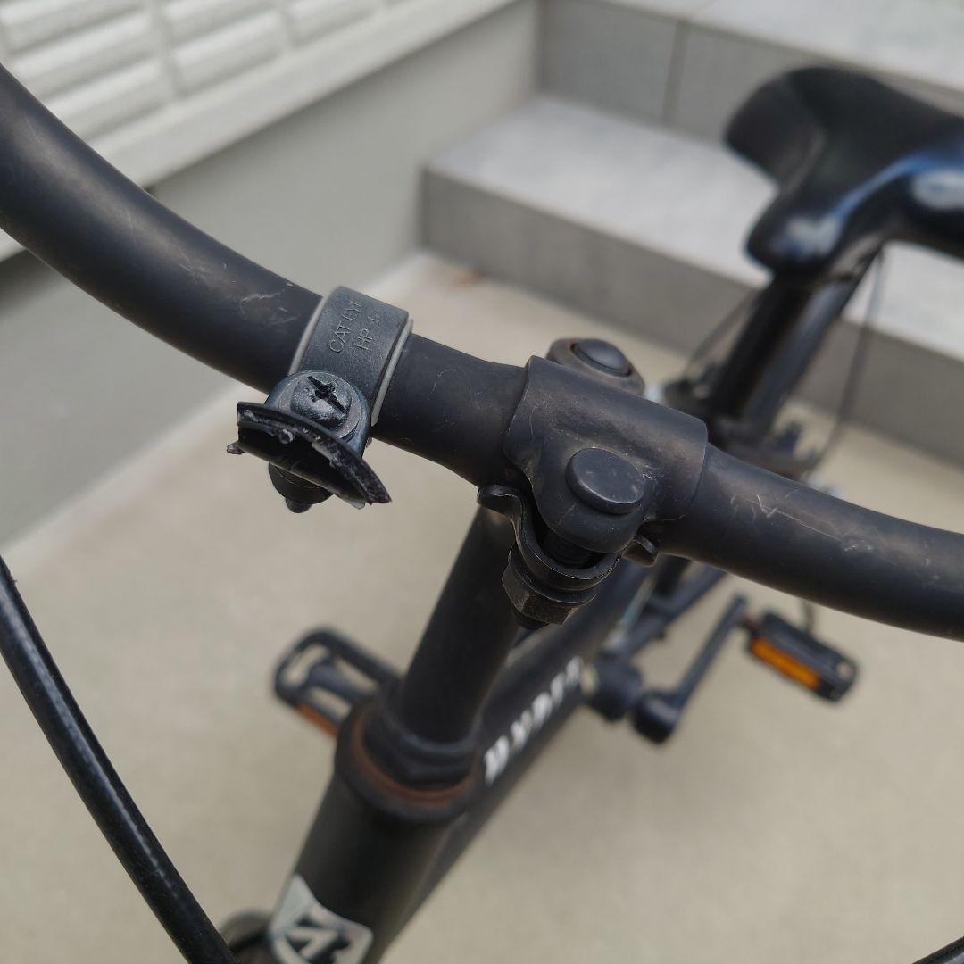 HYDEE 子供用自転車 16インチ 黒　補助輪付き