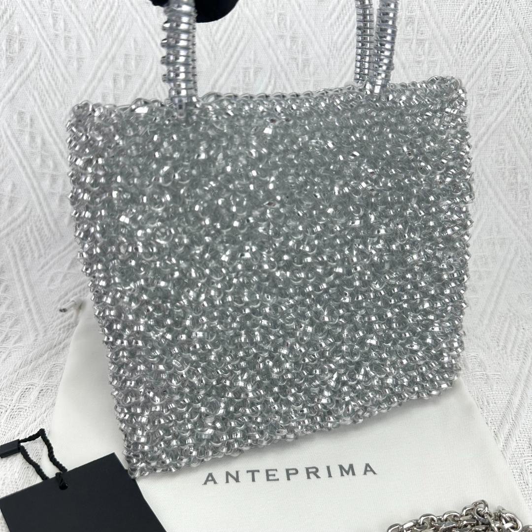 美品 ANTEPRIMAスタンダード ミニアトゥーラ ワイヤーバッグ シルバー