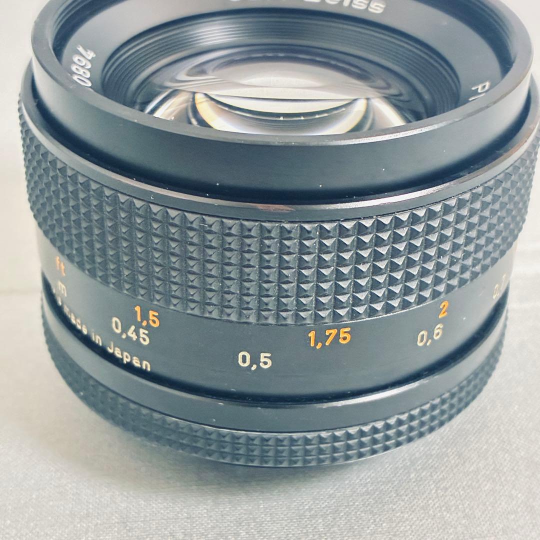 美品　CONTAX Carl Zeiss Planar 50mm F1.4