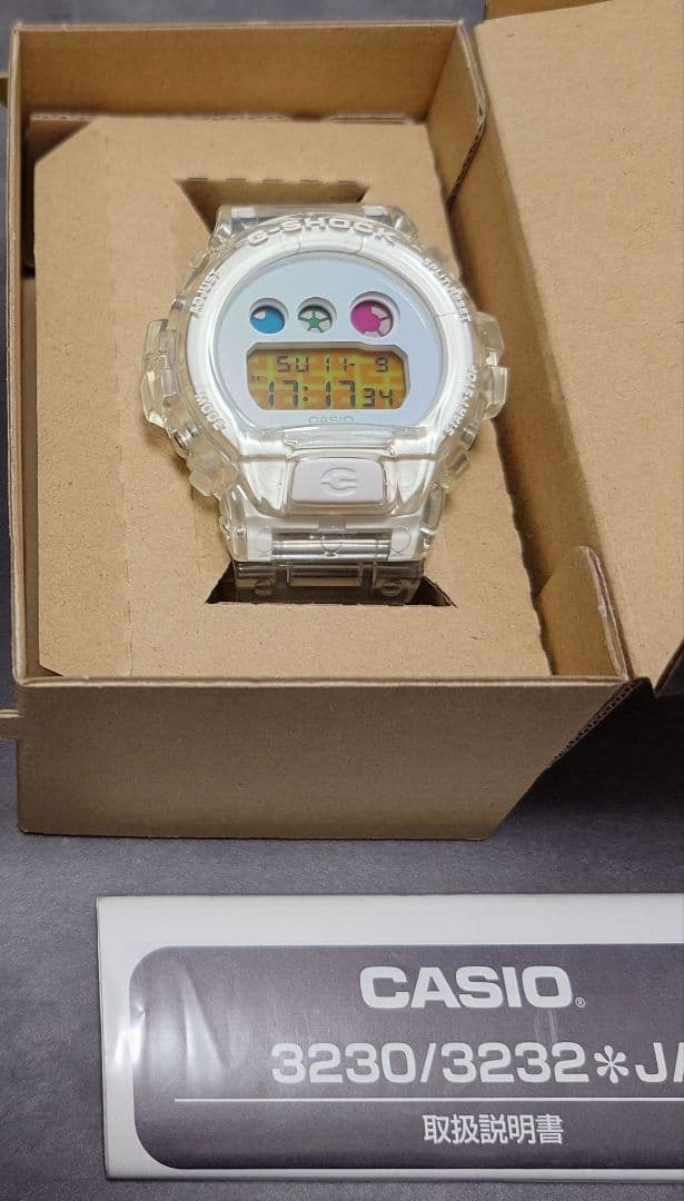 CASIO G-SHOCK DW-6900SP-7JR クリア