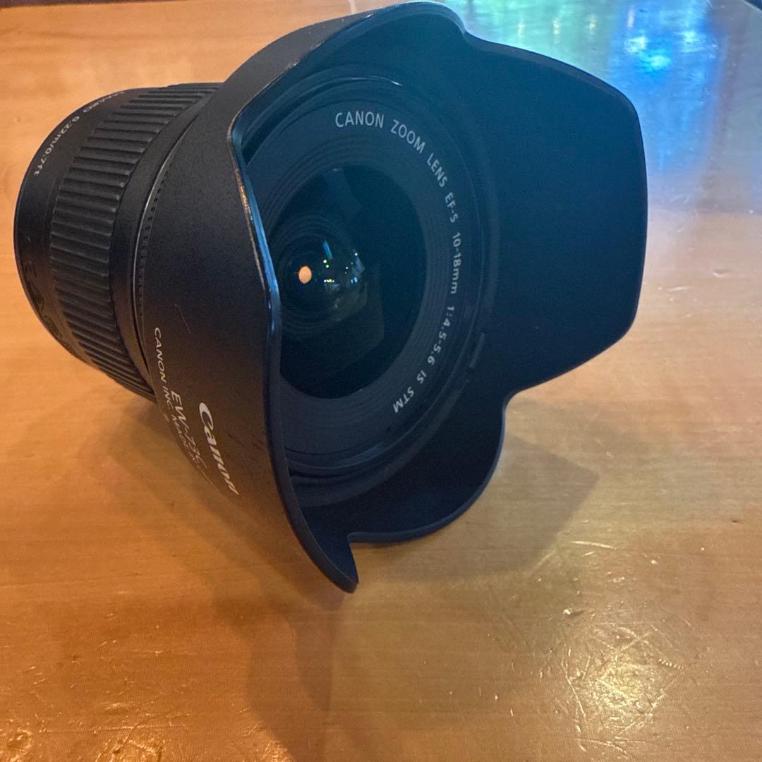 軽量超広角ズーム Canon 10-18mm IS STM ＋フード付Canon