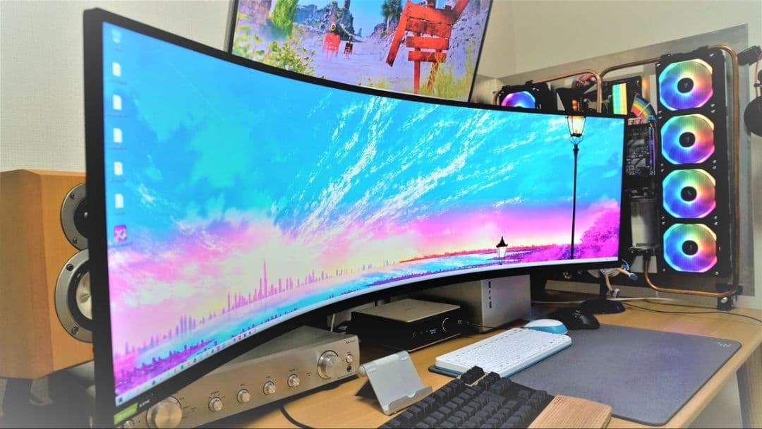 Samsung Odyssey g9　ゲーミングモニター