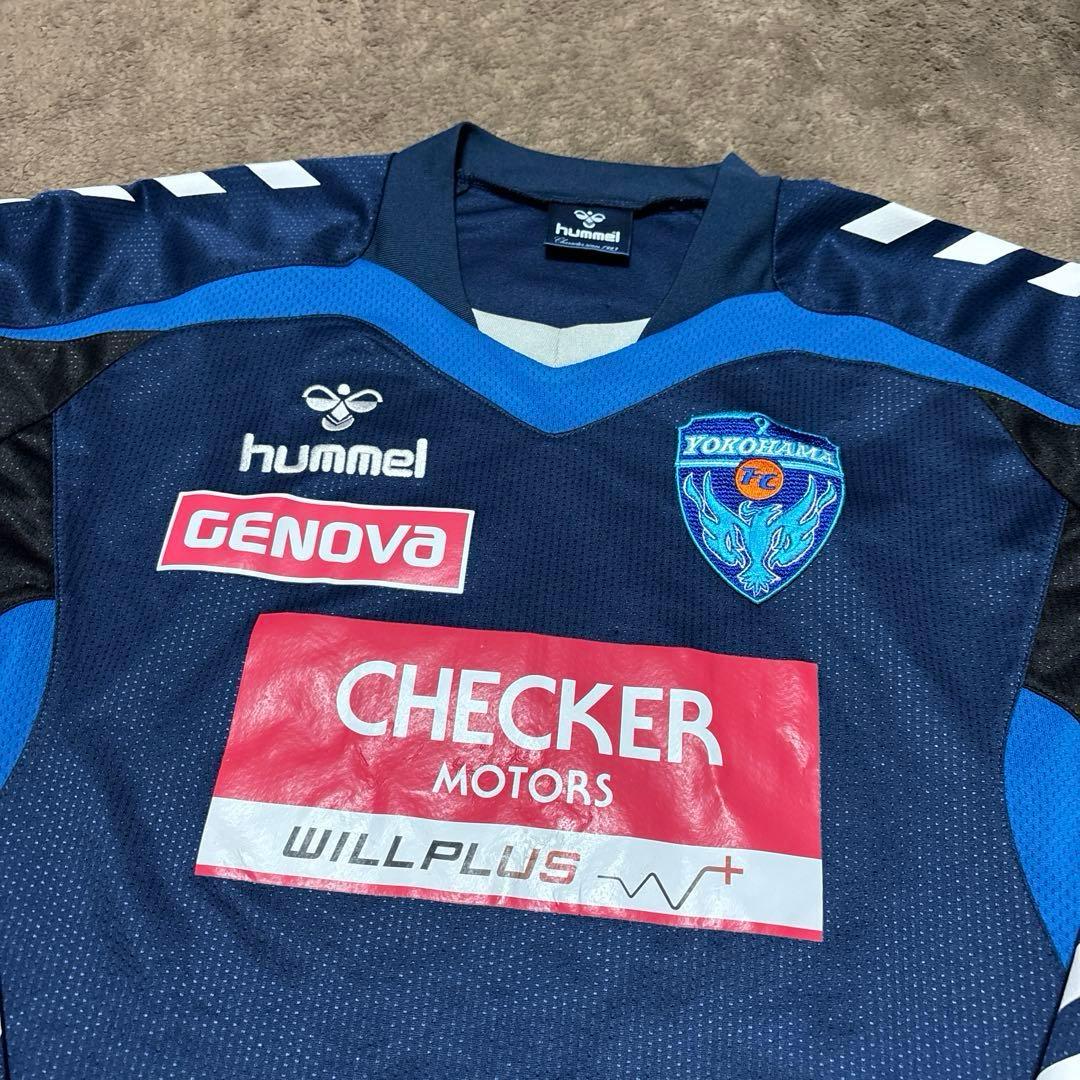 【激レア】横浜FC 選手支給品 ヒュンメル 長袖トレーニングウェア 練習着