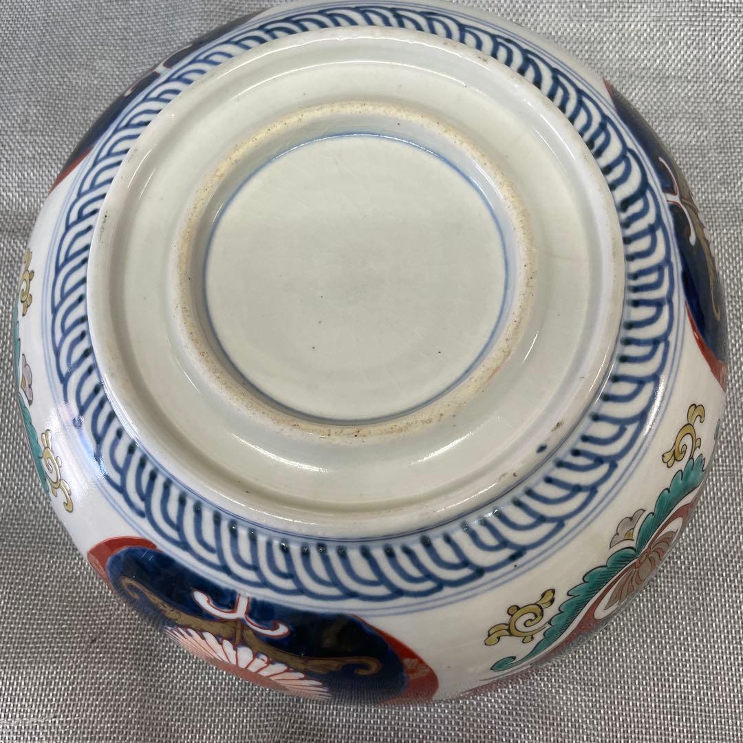 古伊万里　八寸鉢　大皿　深鉢　昭和初期か大正か明治かそれ以前　たいへん古い
