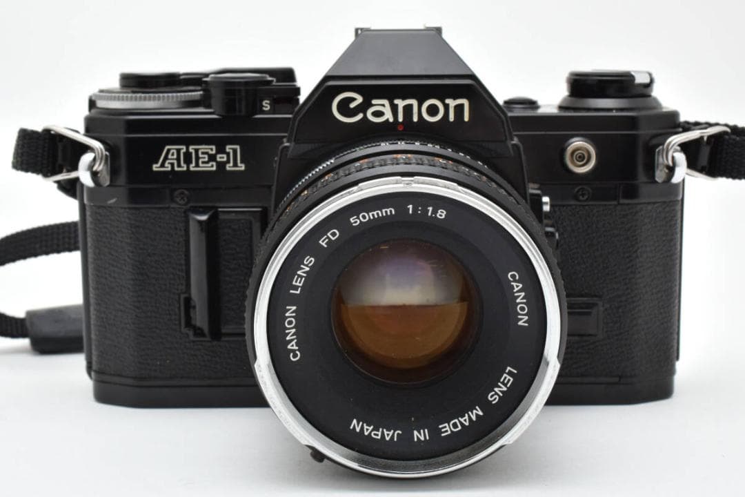 【美品】Canon キャノン AE-1 + FD 50mm F1.8 #54