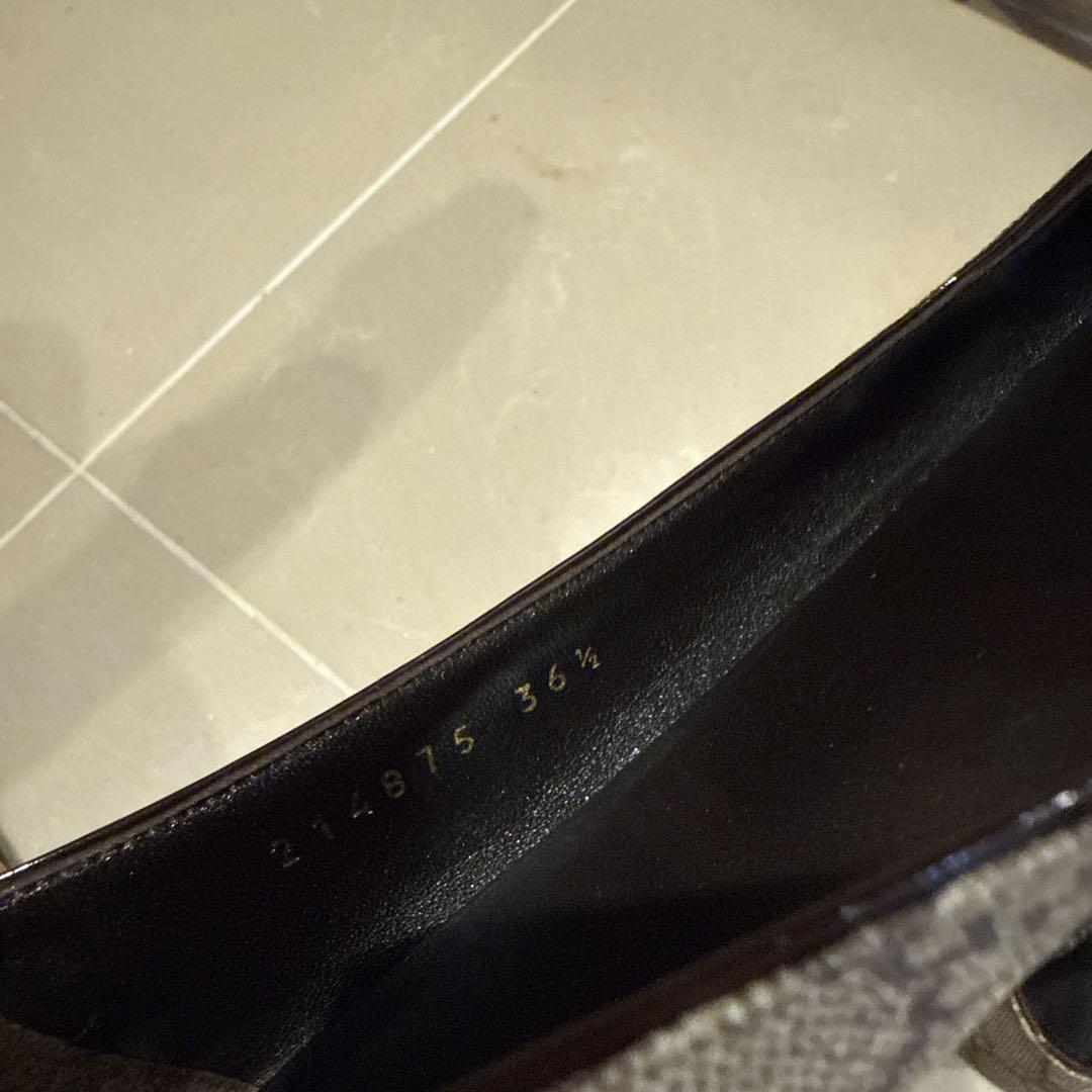 GUCCI フラットシューズ ハートプリント