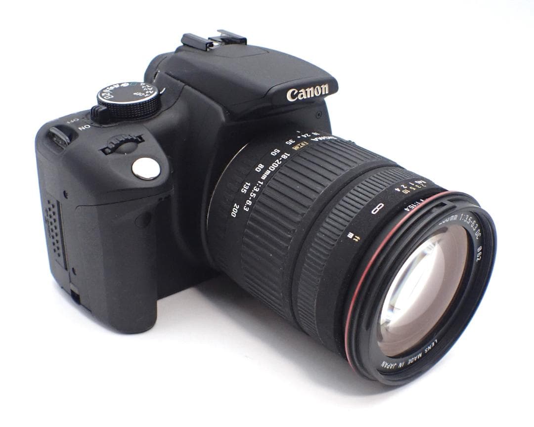 Canon EOSkiss digitalN シグマ18-200mmレンズキット