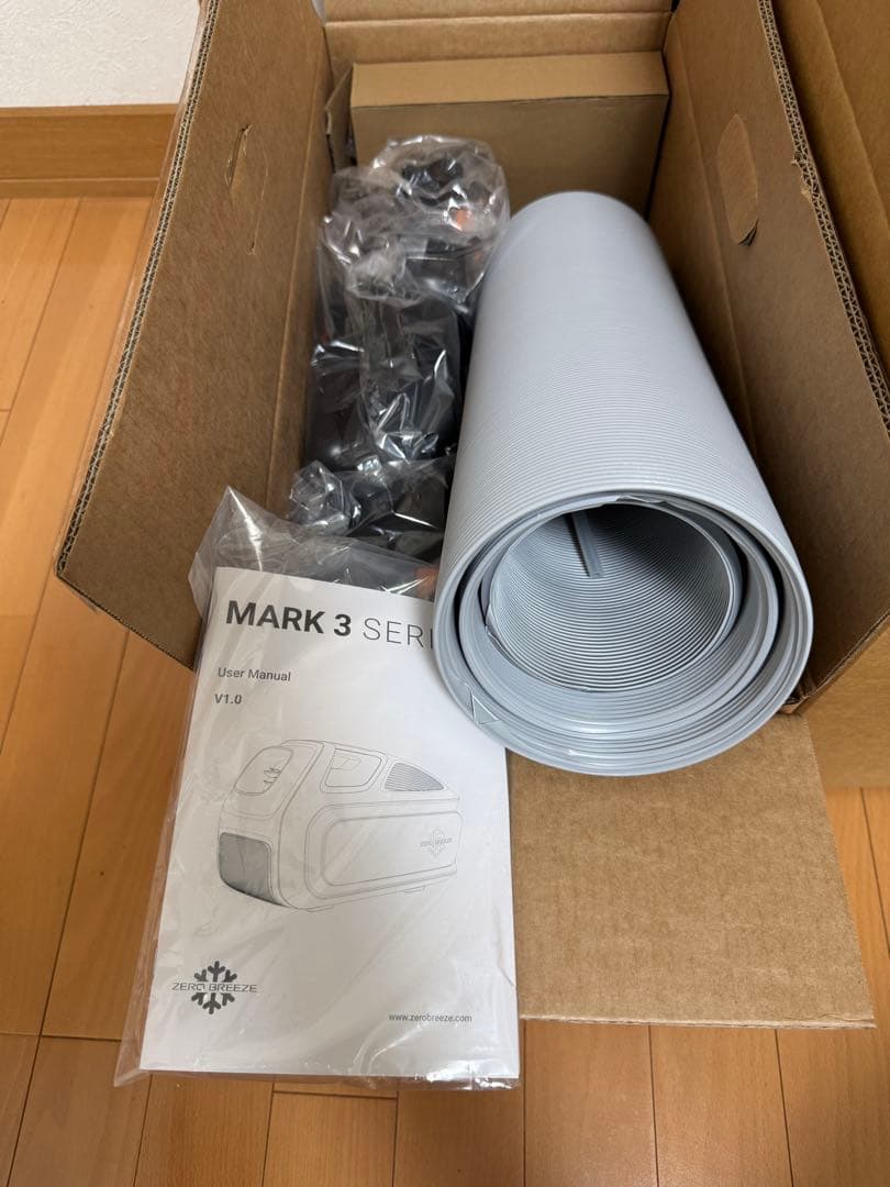 【値下げ】ZERO BREEZE MARK 3 ポータブル冷暖房エアコン