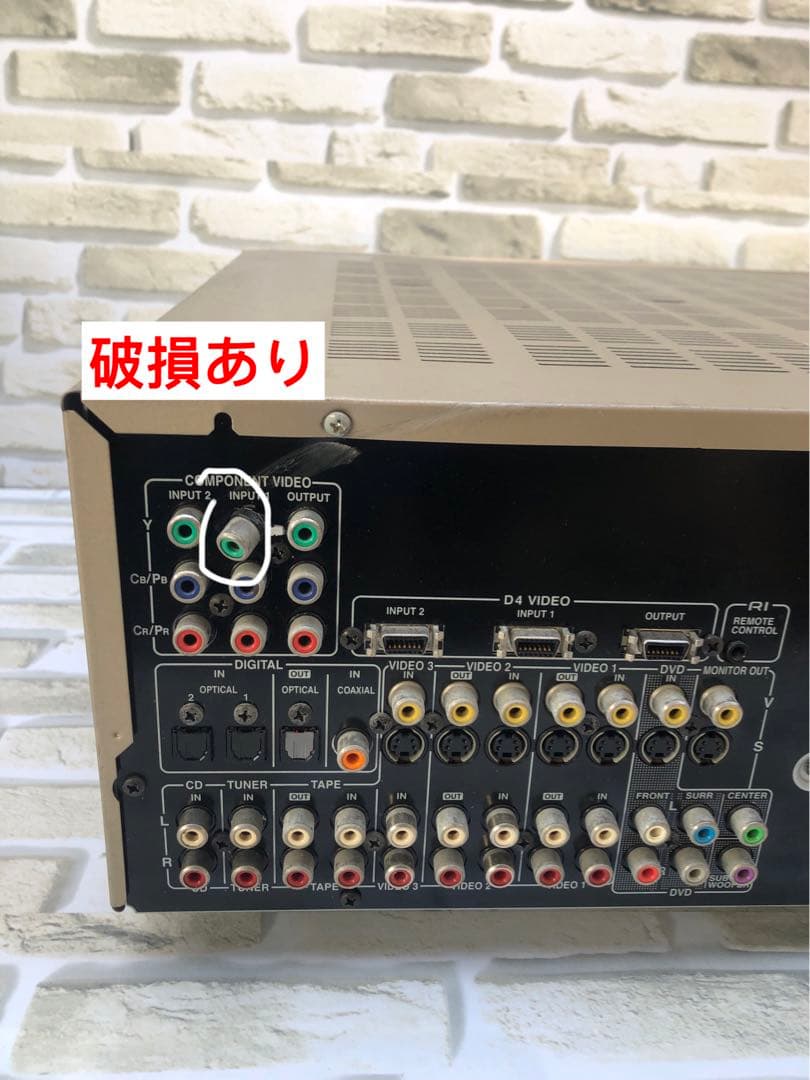 ONKYO TX-SA601 サラウンド6.1ch AVアンプ動作品(A42)